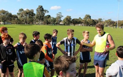 Footy drills for small groups