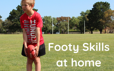 Footy skills from home